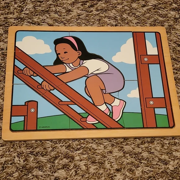 Lakeshore Differing Abilities Hardwood Puzzles Learning Education - Picture 5 of 6